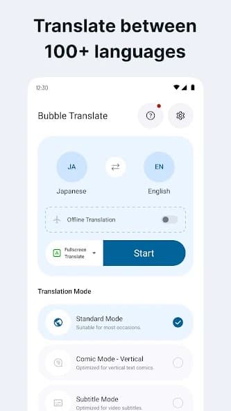 Bubble Screen Translate APK screenshot 1