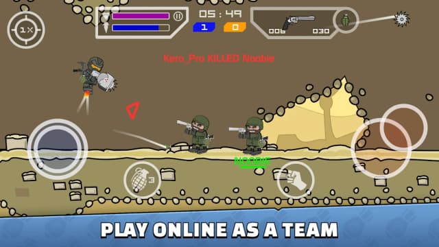 Mini Militia – Doodle Army 2 APK screenshot 1
