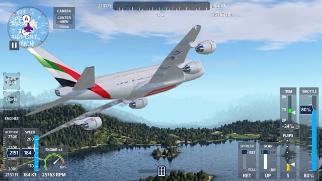 FlyWings 2026 Flight Simulator APK screenshot 1