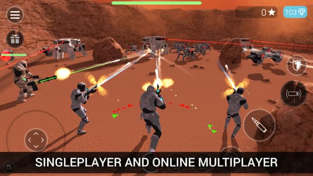 CyberSphere: TPS Online Action-Shooting Game screenshot 1