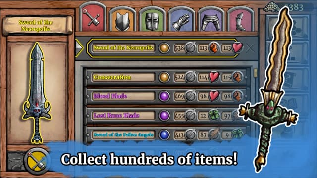 The Paladin's Story: Melee & Text RPG (Offline) screenshot 2