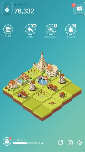 Age of 2048: Civilization City Building (Puzzle) screenshot 2