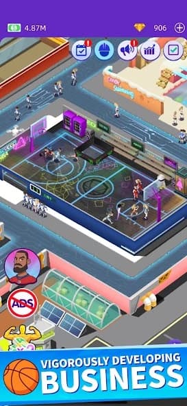 Idle GYM Sports - Fitness Workout Simulator Game screenshot 3