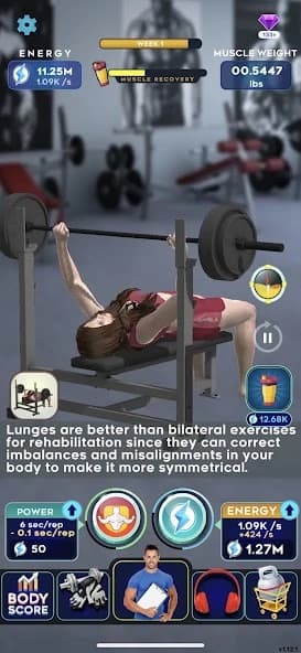 Idle Workout ! screenshot 5
