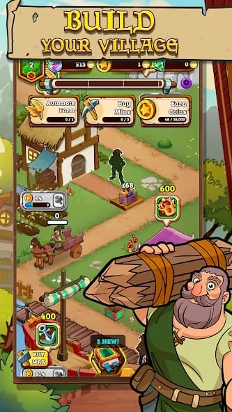 Royal Idle: Medieval Quest screenshot 1