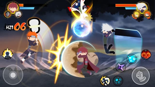 Stickman Ninja – 3v3 Battle Arena APK screenshot 3