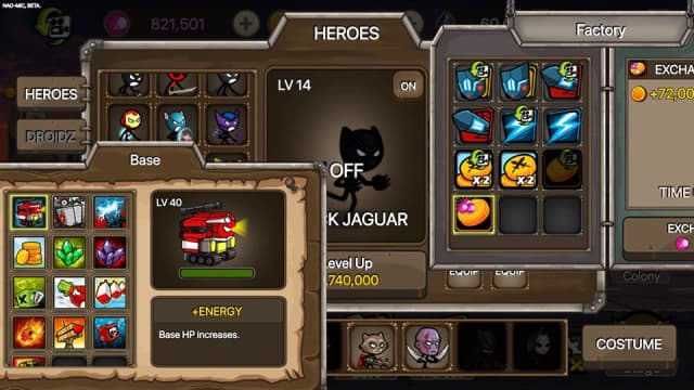 HERO WARS: Super Stickman Defense screenshot 4