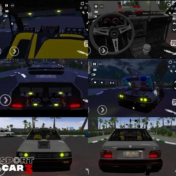Sport car 3 : Taxi & Police - drive simulator screenshot 3