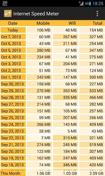 Internet Speed Meter APK screenshot 5