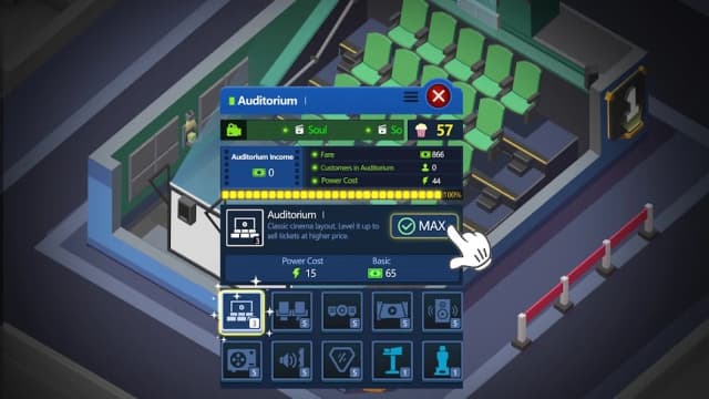 Idle Cinema Empire Tycoon Game APK screenshot 4