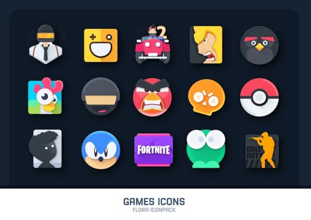 Flora: Material Icon Pack APK screenshot 4