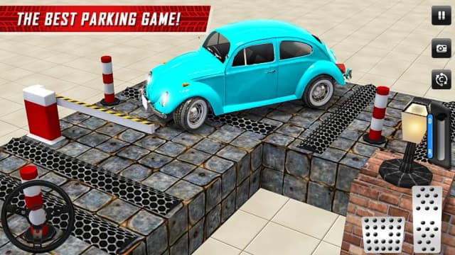 Classic Car Parking Real Driving Test screenshot 5