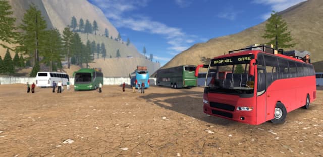 Bus Simulator: Extreme Roads APK screenshot 1