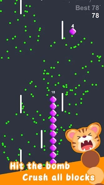 Slide And Crush - redesign snake game screenshot 3