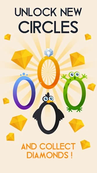 Circle (MOD, Unlimited Diamonds) 1.5.1 screenshot 3