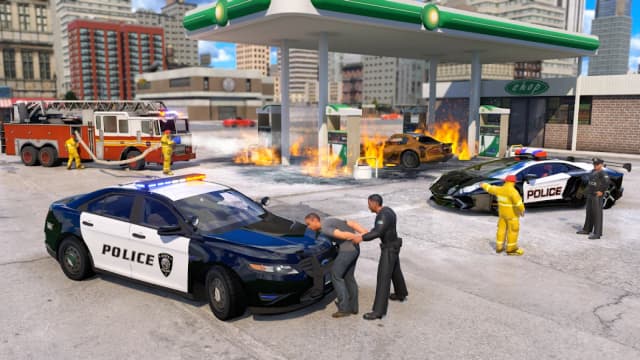 Cop Duty Police Car Simulator screenshot 1