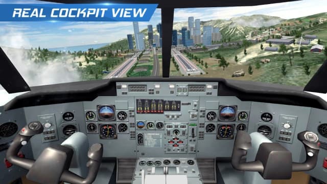 Airplane Flight Pilot Simulator screenshot 1