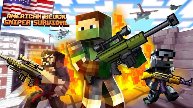 American Block Sniper Survival screenshot 2