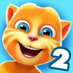 Download Talking Ginger 2 (MOD, Unlimited Snacks) 2.3 icon