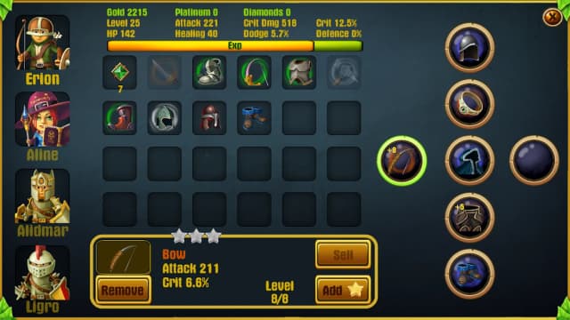 Kings Hero 2: Turn Based RPG screenshot 3