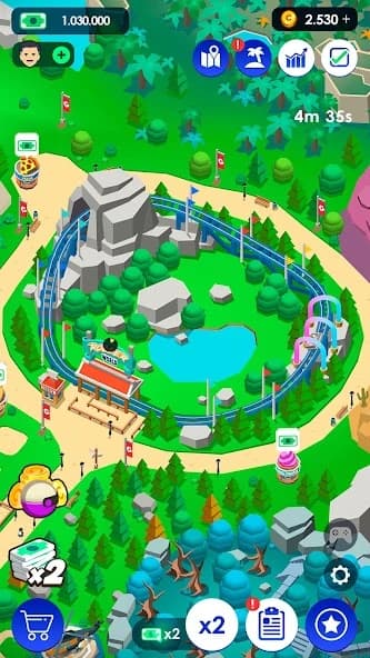 Idle Theme Park - Tycoon Game screenshot 4