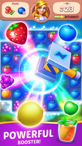 Fruit Genies - Match 3 Puzzle Games Offline screenshot 5
