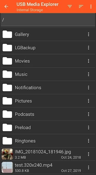 USB Media Explorer APK screenshot 5