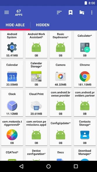 AppMgr Pro III (App 2 SD) APK screenshot 2