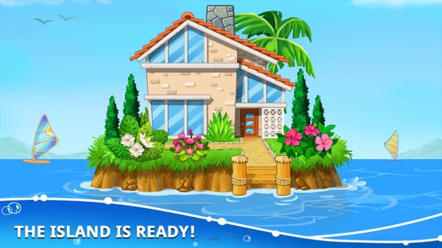 Build an Island. Kids Games for Boys. Build House screenshot 5