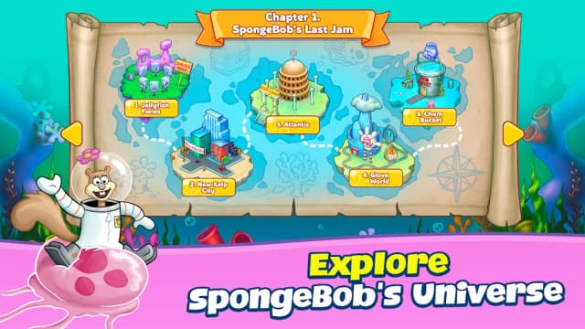 SpongeBob Adventures: In A Jam APK screenshot 3