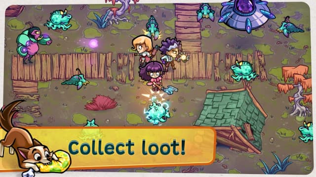 Alien Food Invasion Premium APK screenshot 2
