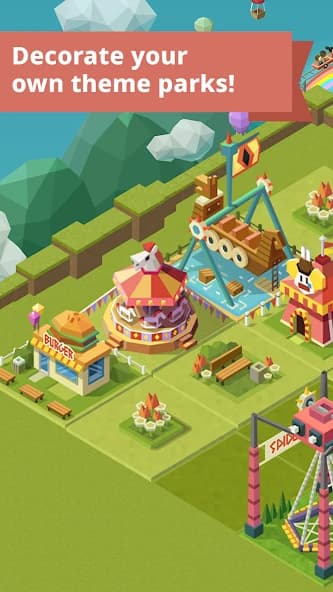 2048 Tycoon: World Theme Park screenshot 2