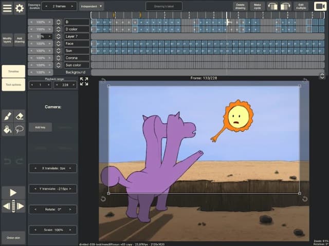 RoughAnimator – animation app APK screenshot 3