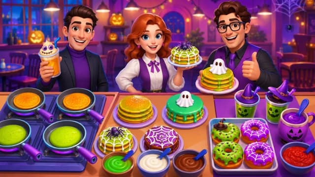 Halloween Cooking: Chef Madness Fever Games Craze screenshot 1