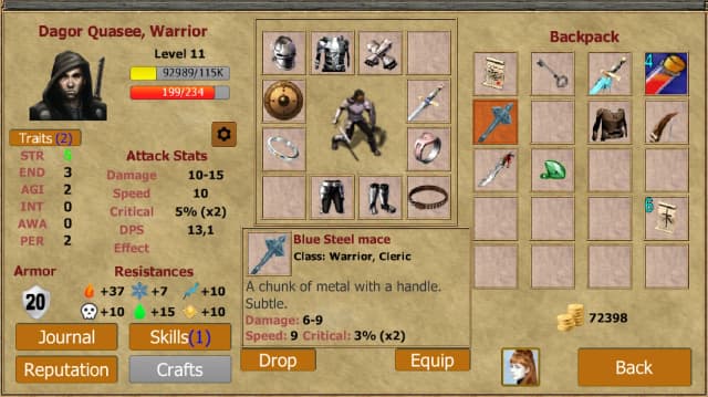 Exiled Kingdoms RPG screenshot 3