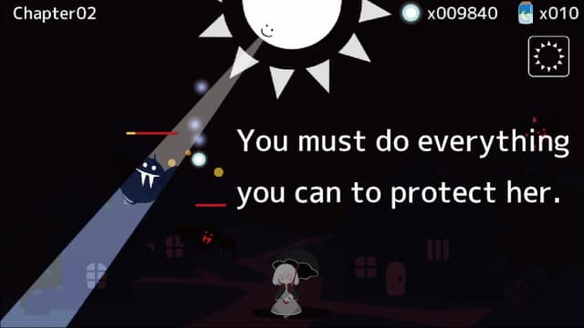 Girl x Sun - Terasene - Tower defence & Novel game screenshot 2
