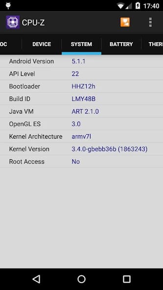 CPU-Z (Premium) 1.21 screenshot 3