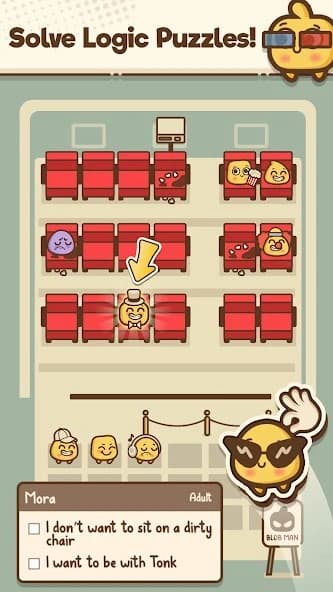 Where’s My Seat? – Logic Puzzles APK screenshot 2