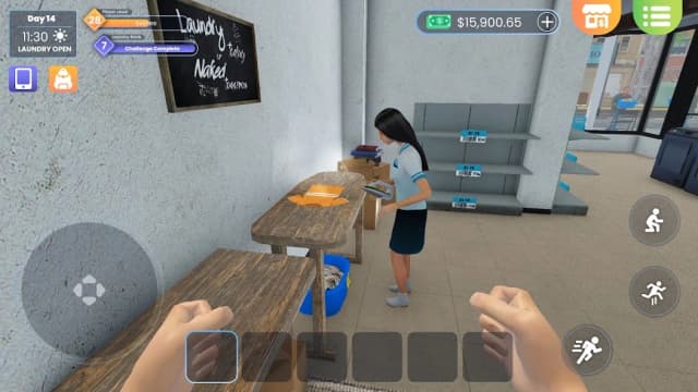 Laundry Store Simulator APK screenshot 3