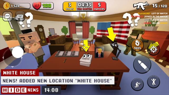 HIDE - Прятки Онлайн! screenshot 2