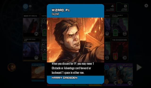 The Dresden Files Coperative Card Game screenshot 2