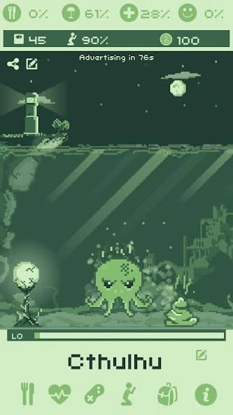 Cthulhu Virtual Pet (MOD, unlimited money) 2.1.21 screenshot 1