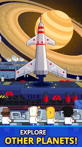 Rocket Star - Idle Space Factory Tycoon Games screenshot 3