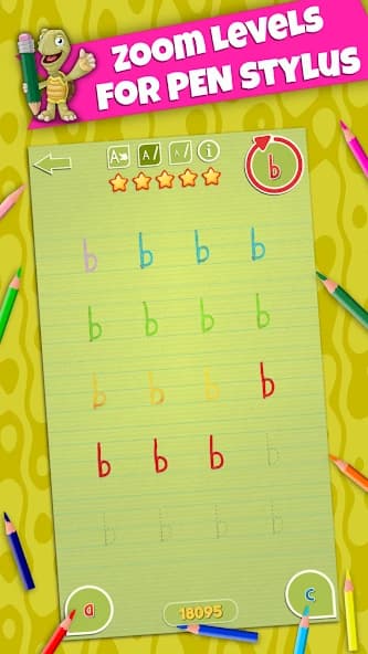 LetraKid: Writing ABC for Kids APK screenshot 2