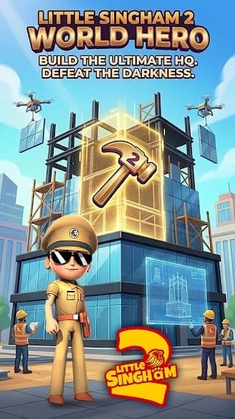Little Singham 2: World Hero APK screenshot 2