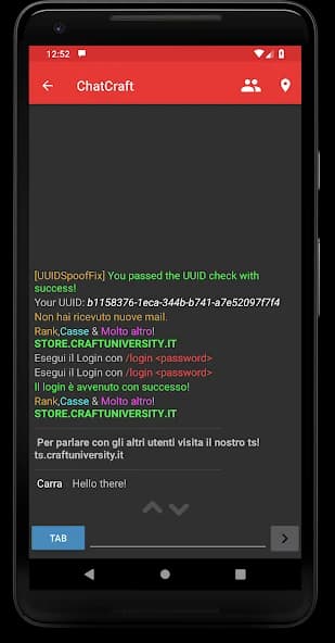 ChatCraft Pro for Minecraft APK screenshot 2