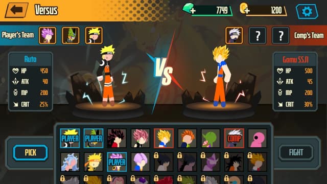 Stickman Dragon Fight - Super screenshot 5