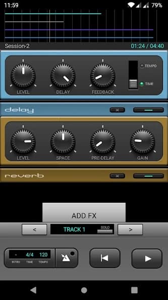 J4T Multitrack Recorder APK screenshot 4