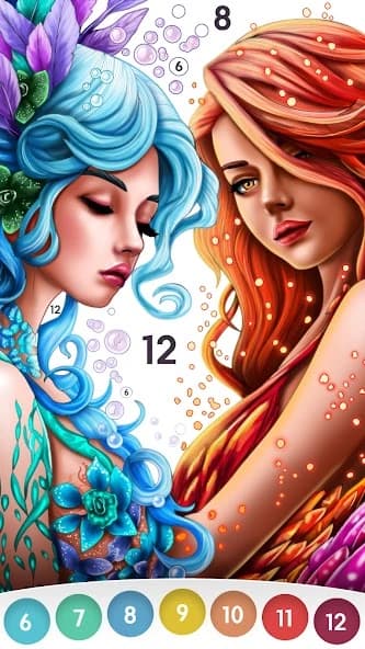Color By Number For Adults screenshot 3