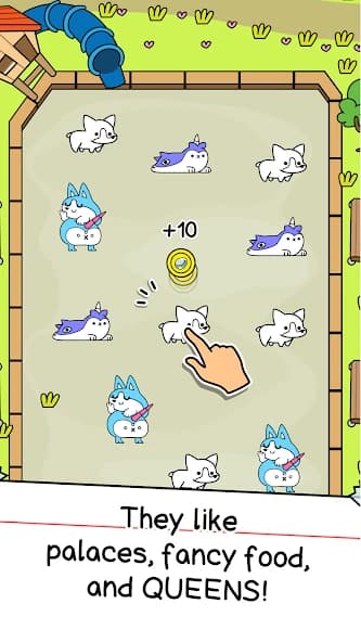 Corgi Evolution - Merge and Create Royal Dogs screenshot 2